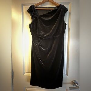 Ralph Lauren Elegant Velvet Dress
